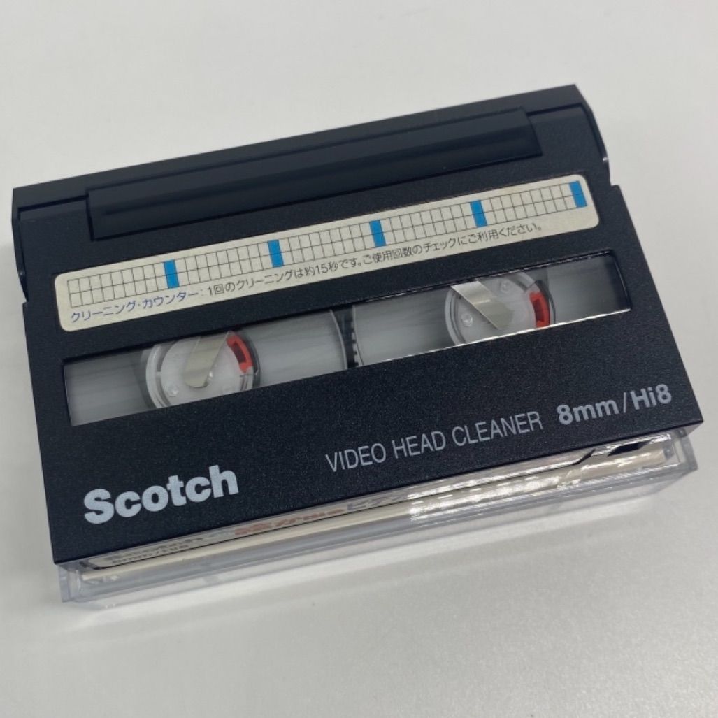 Scotch 絵が出るビデオヘッドクリーナー 8mm Hi8用 - メルカリ