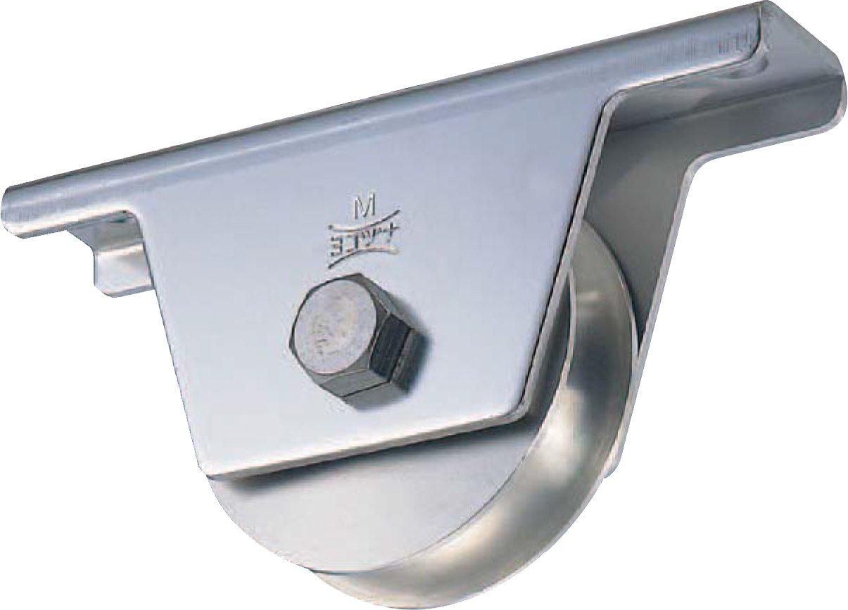 5営業日で発送 ヨコヅナ ステンレス重量戸車 100 溝R JBS-1001