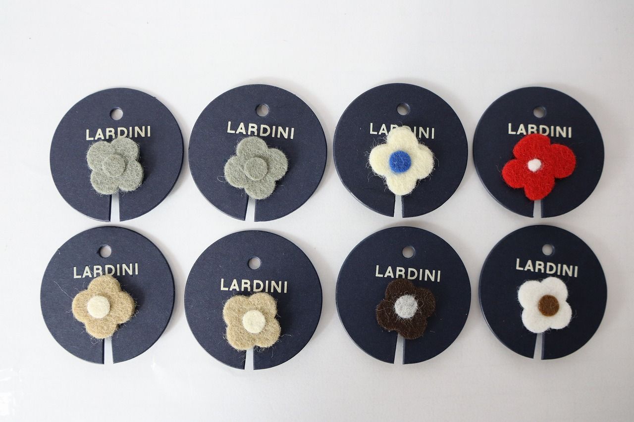 ◇LARDINI ラルディーニ ブートニエール ラペルピン 19点セット