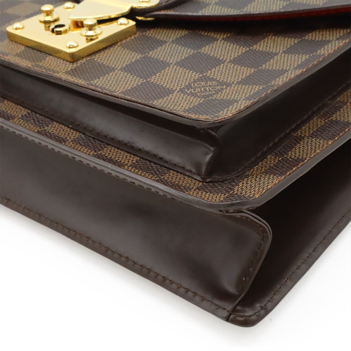 SPオーダー品 LOUIS VUITTON モンソー ダミエエベヌ ハンドバッグ 楽天市場】【バッグ】LOUIS VUITTON ルイ ヴィトン ダミエ
