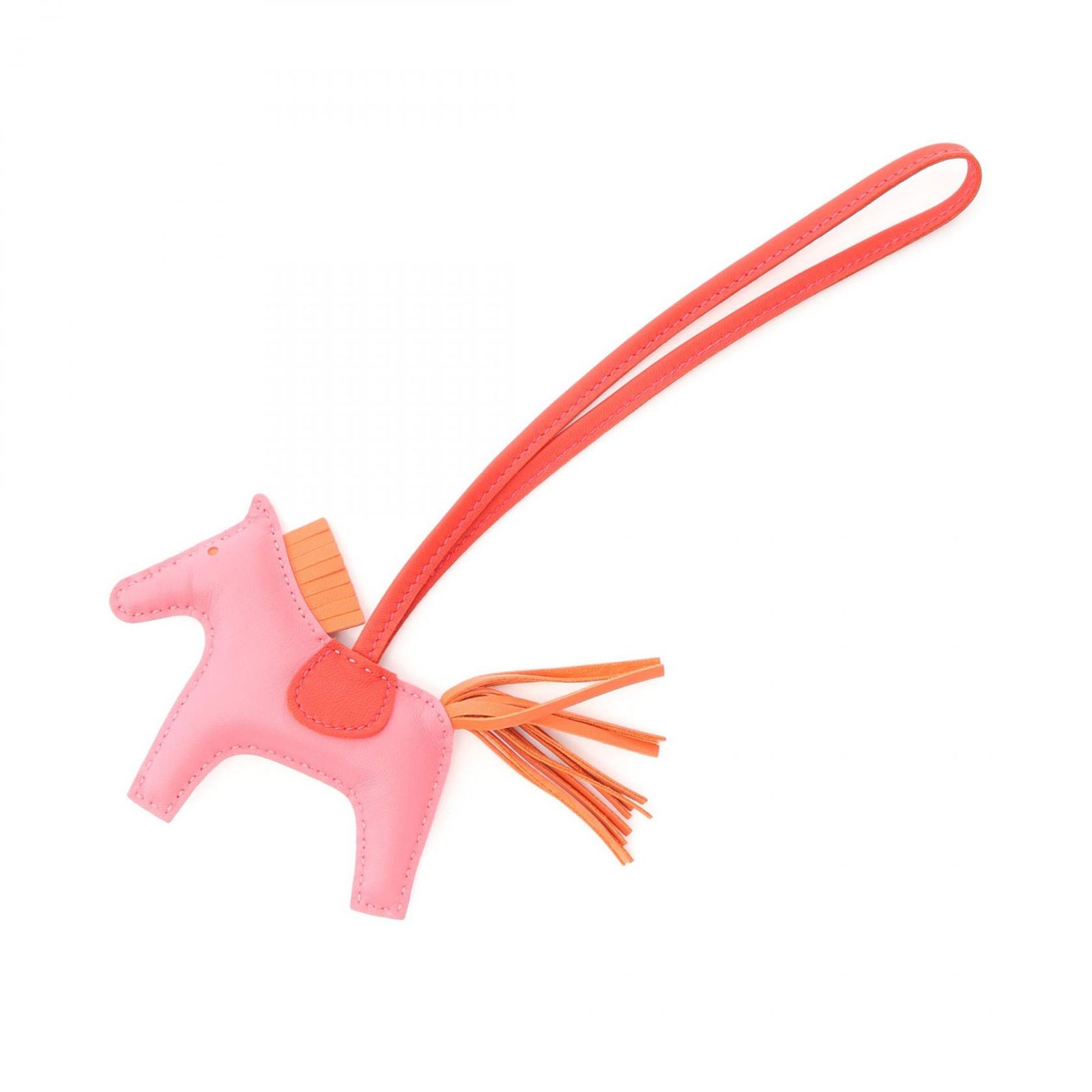 HERMES エルメス ロデオPM ローズアザレ オレンジポピー チャーム
