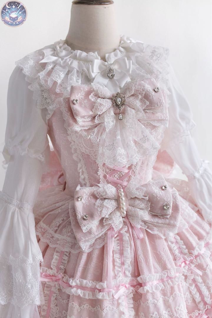 Praying Star ロリィタドレス3点セット ジャンスカ ピンク 甘ロリ