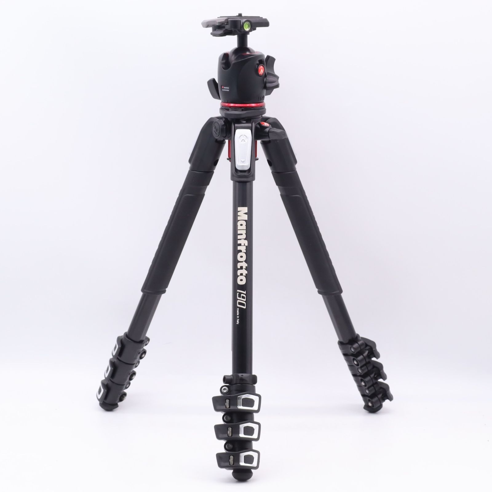美品】マンフロット Manfrotto 三脚 雲台 セット MT190XPRO4 美品】マンフロット Manfrotto 三脚 雲台 セット MT190XPRO4