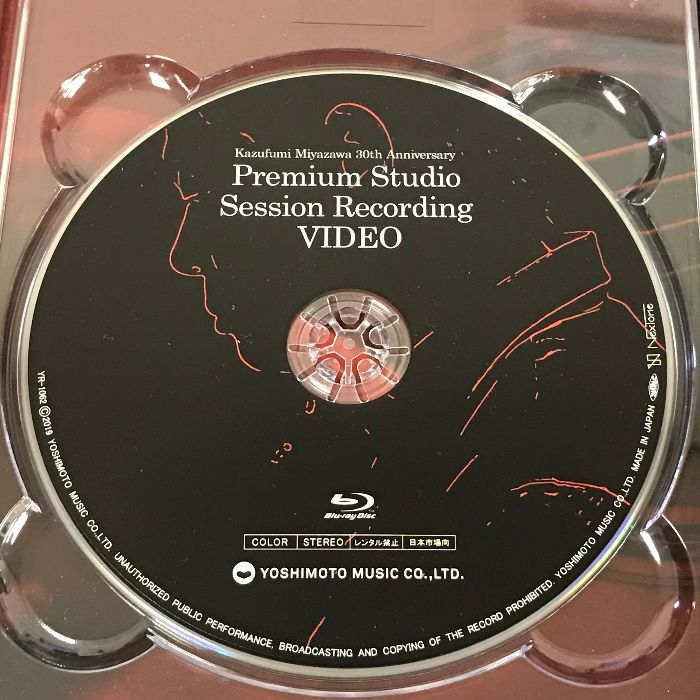 Kazufumi Miyazawa 30th Anniversary ~Premium Studio Session Recording  ~(スペシャルBOX) よしもとミュージックエンタテインメント 宮沢和史 3枚組 [Blu-ray+CD]