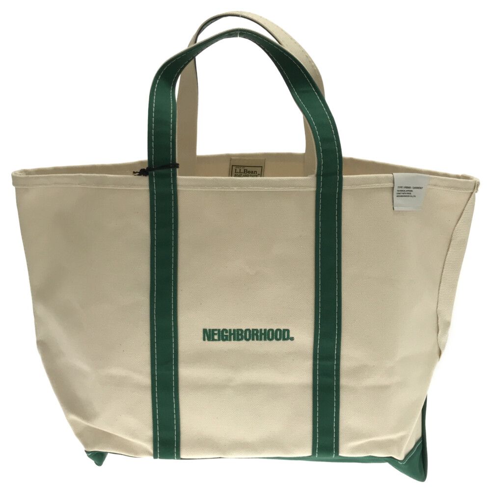 LLBean NEIGHBORHOOD トートバッグ Lサイズ キャンバストート L．L．Bean×NEIGHBORHOOD キャンバストートバッグ231KMLBN-CG08