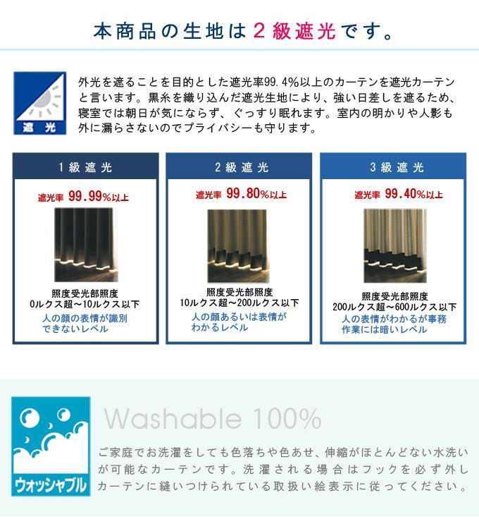 2級遮光】モロッカン風 厚地カーテン オリエンタル調 巾200cm×丈204cm 片開き 1枚入り - メルカリ