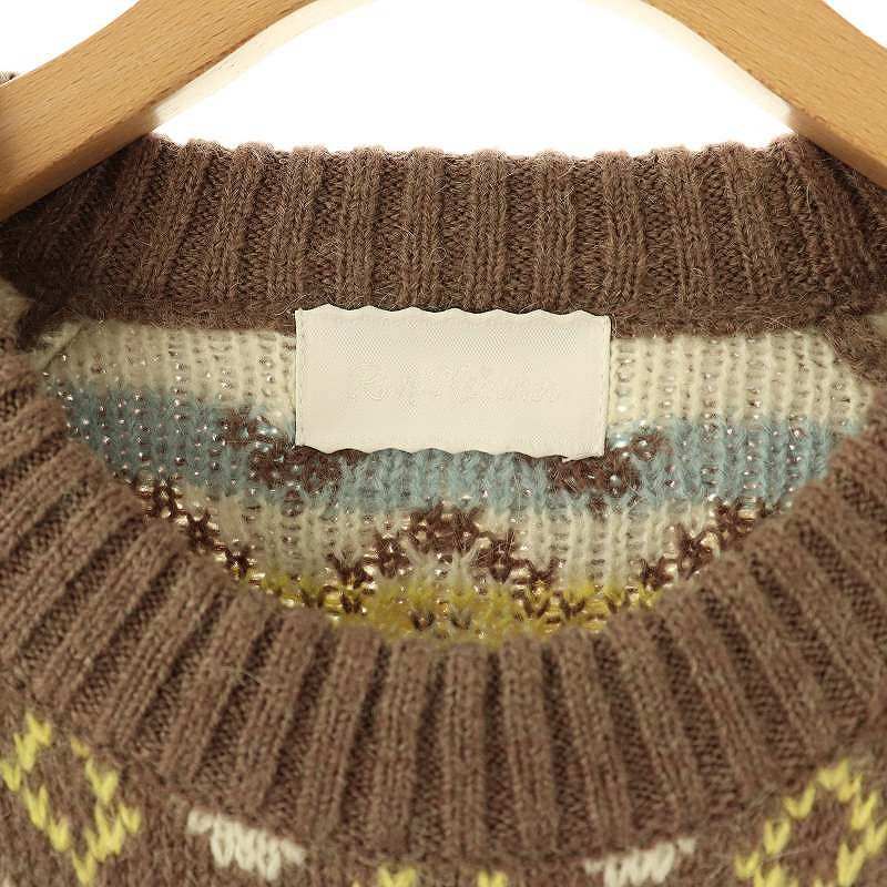 ランキング2025 ロージーモンスターwinter knit Nordik heart トップス