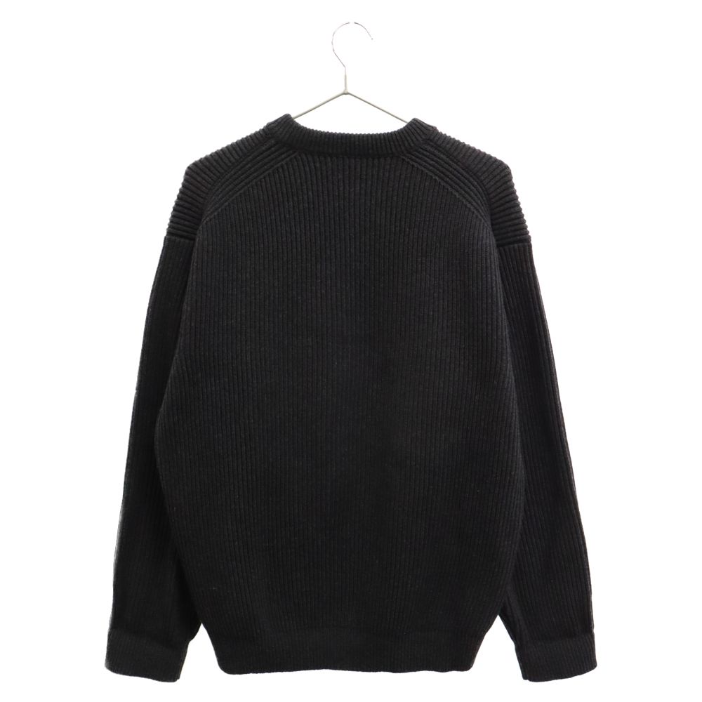AURALEE (オーラリー) 20AW SUPER FINE/WOOL RIB KNIT BIG P/O 
