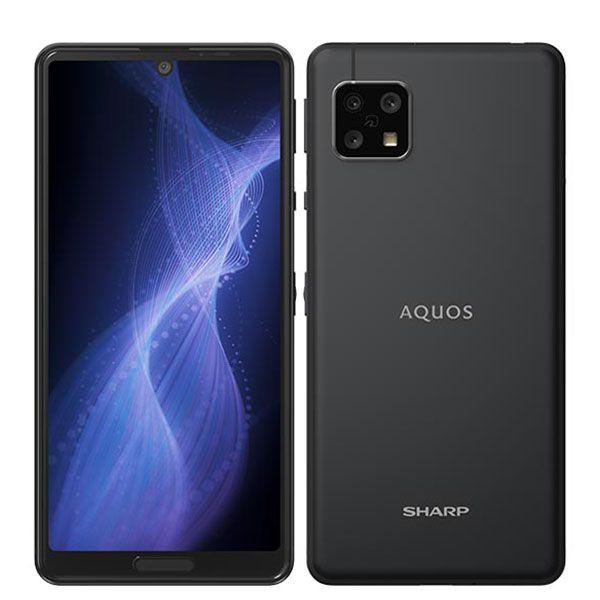 バッテリー80%以上 ほぼ新品 SH-53A AQUOS sense5G Lilac SIMフリー ...