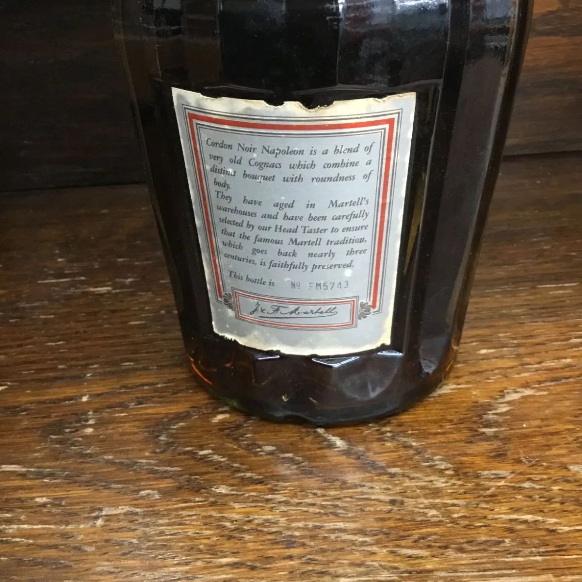 MARTELL NAPOLEON COGNAC CORDON NOIR マーテル ナポレオン MARTELL NAPOLEON COGNAC CORDON NOIR マーテル ナポレオン