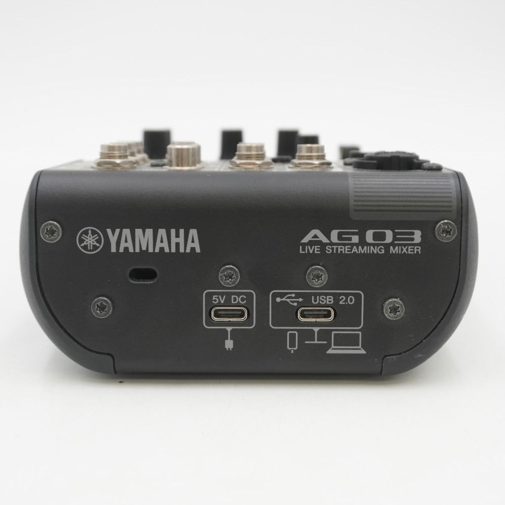 YAMAHA ヤマハ　AG03MK2 W オーディオインターフェイス 楽天市場】yamaha ag03 mk2（オーディオインターフェイス｜DAW