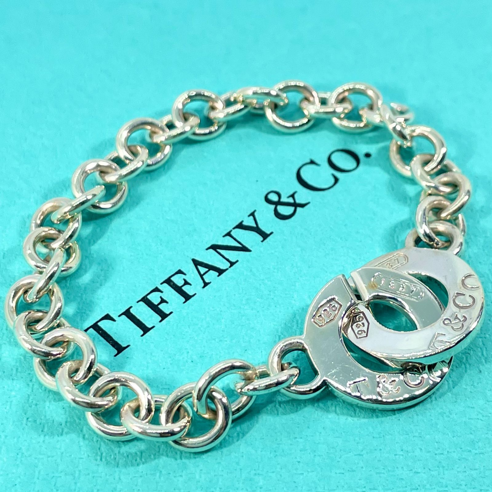 TIFFANY 1837サークルクラスプブレスレット 希少 - アクセサリー