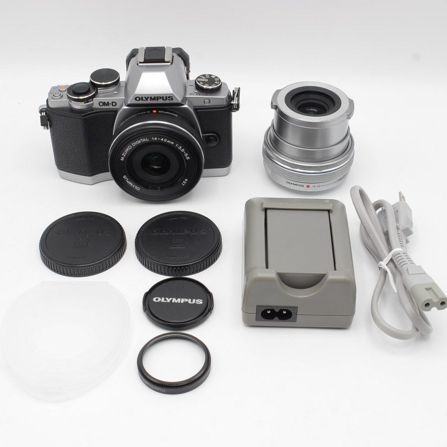 オリンパス OM-D E-M10 ボディ シルバー ミラーレス一眼カメラ OLYMPUS