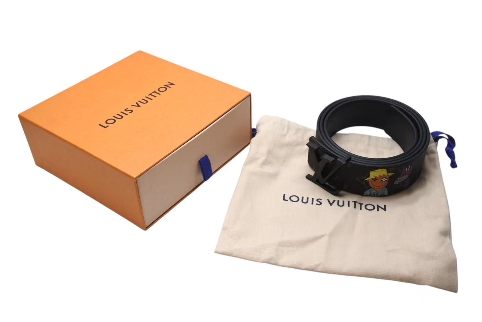 LOUIS VUITTON ルイヴィトン ベルト サンチュール LVシェイプ リバーシブル MP291 モノグラム 4b002066