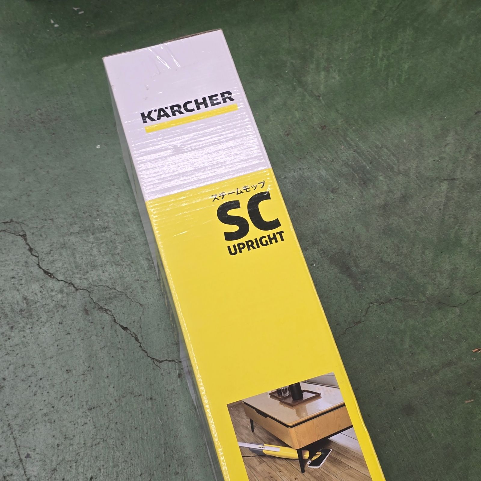 未使用品】ケルヒャー(KARCHER) スチームモップ SC Upright 未使用品】ケルヒャー(KARCHER) スチームモップ SC Upright