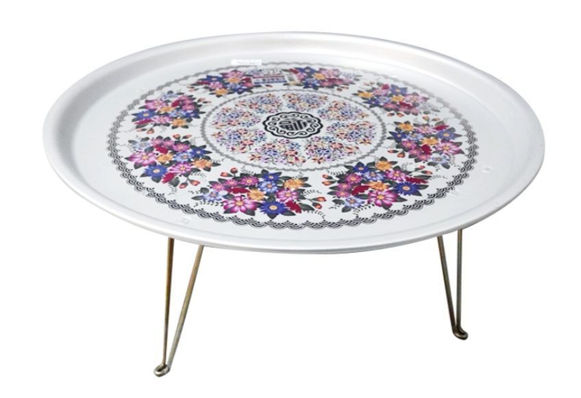 大幅セ−ル中！韓国製アルミテ-ブル　ちゃぶ台　Lサイズ