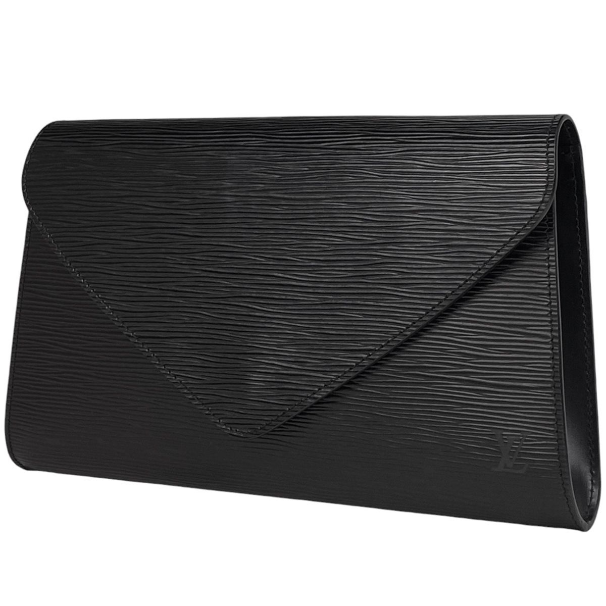 在庫一掃 ジャンク品 ルイ ヴィトン Louis Vuitton アールデコ セカンドバッグ クラッチバッグ エピ ノワール ブラック M52632 レディース