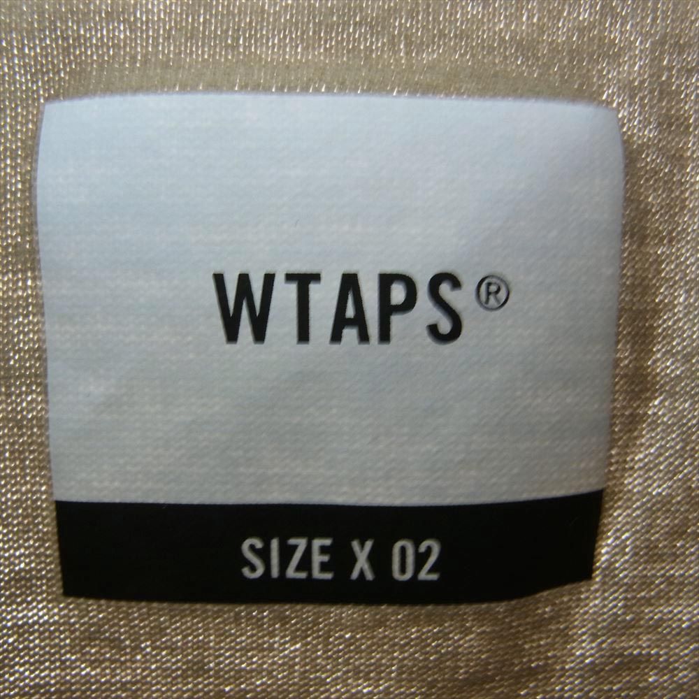 WTAPS ダブルタップス Ｔシャツ 21SS SCREEN WTVUA スクリーン ロングスリーブ 長袖 Tシャツ ロンT ロゴ ベージュ系 X  02【中古】 - メルカリ