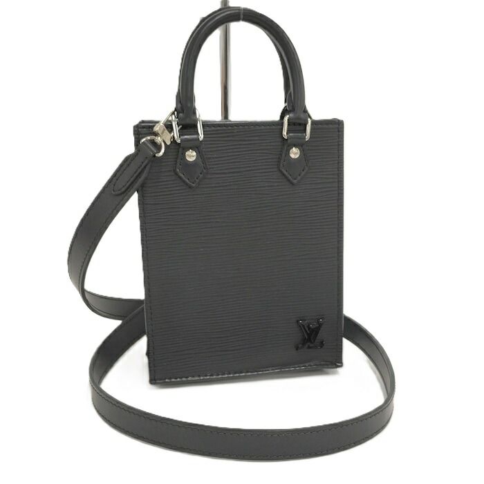 LOUIS VUITTON プティット サックプラ エピ ノワール ハンドバッグ ショルダーバッグ M69441