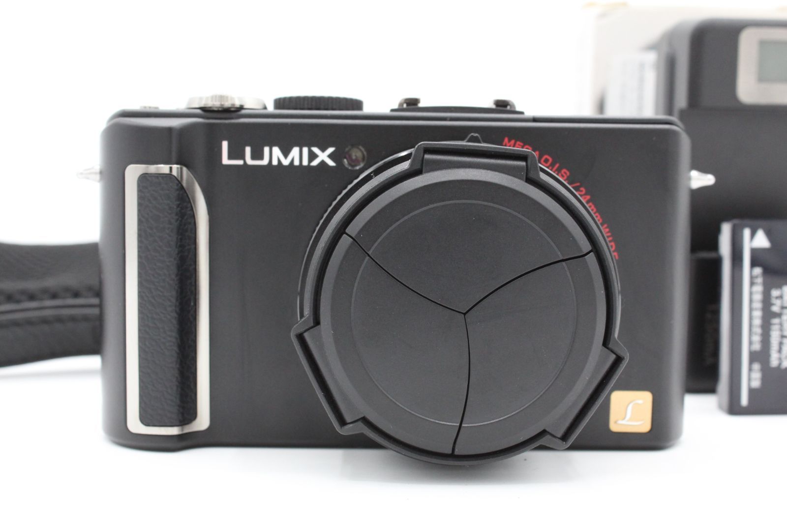 別売りポーチ＆充電器 社外品 付き PANASONIC パナソニック LUMIX ルミックス LX3 ブラック DMC-LX3-K LE2025161