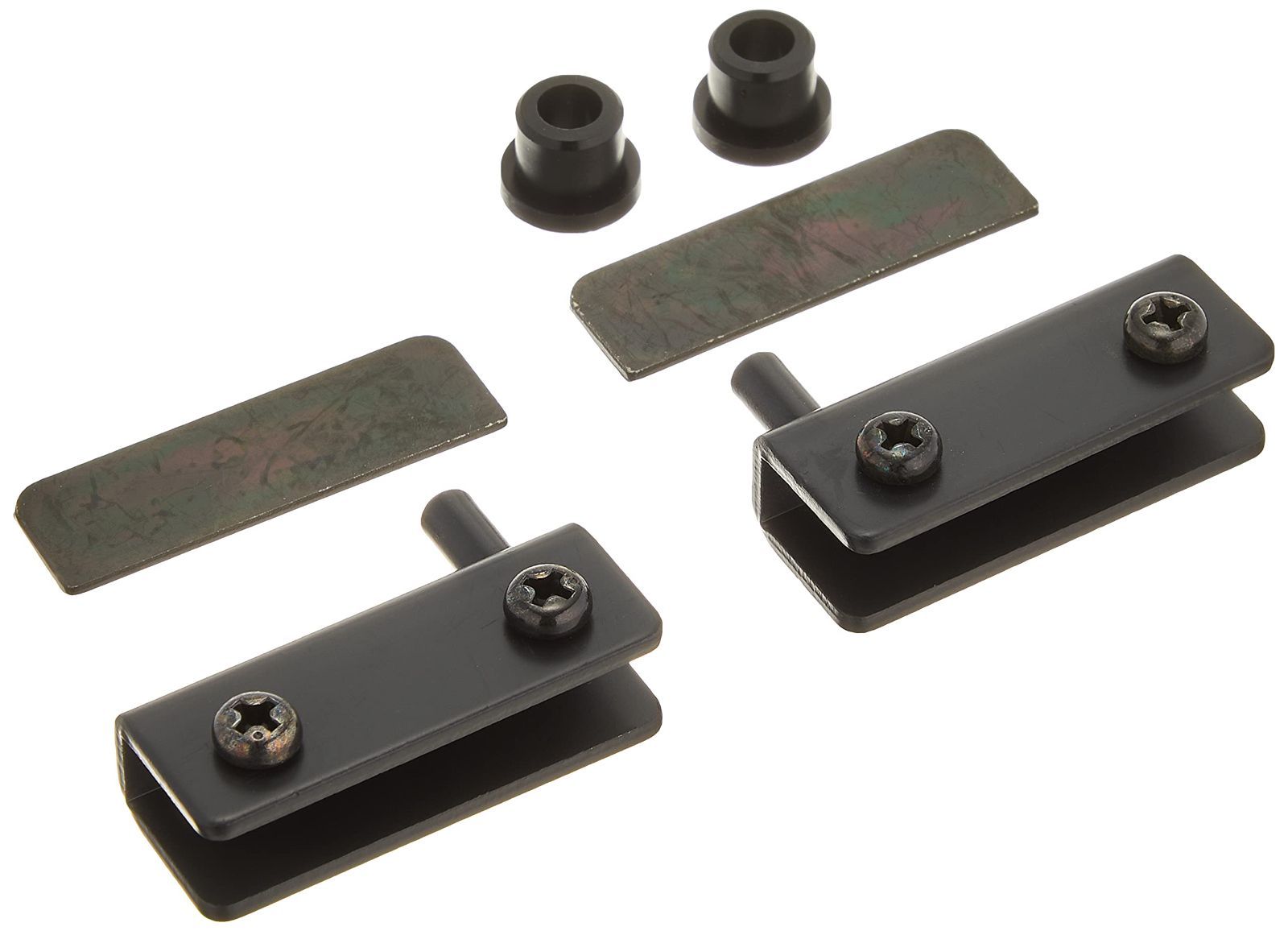 ベスト ガラスヒンジ 黒 2-373