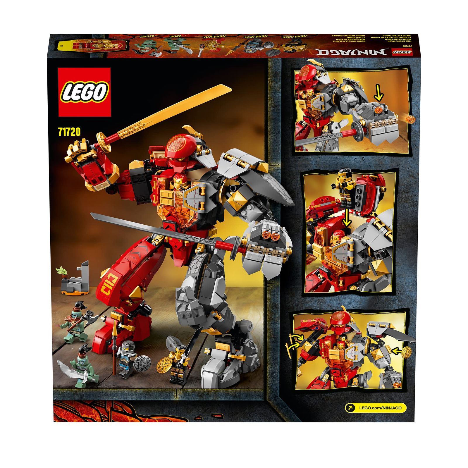 グッズ レゴ(LEGO) ニンジャゴー 巨神メカ ファイヤーストーン 71720