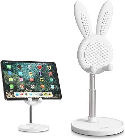 スマホスタンド 可愛い iPadスタンド スマホスタンド 卓上 充電スタンド 60高度自由調整可能 携帯スタンド iPhone/iPad/Android/Nintendo Switch Lite/Kindleなど携帯電話 タブレット ゲー