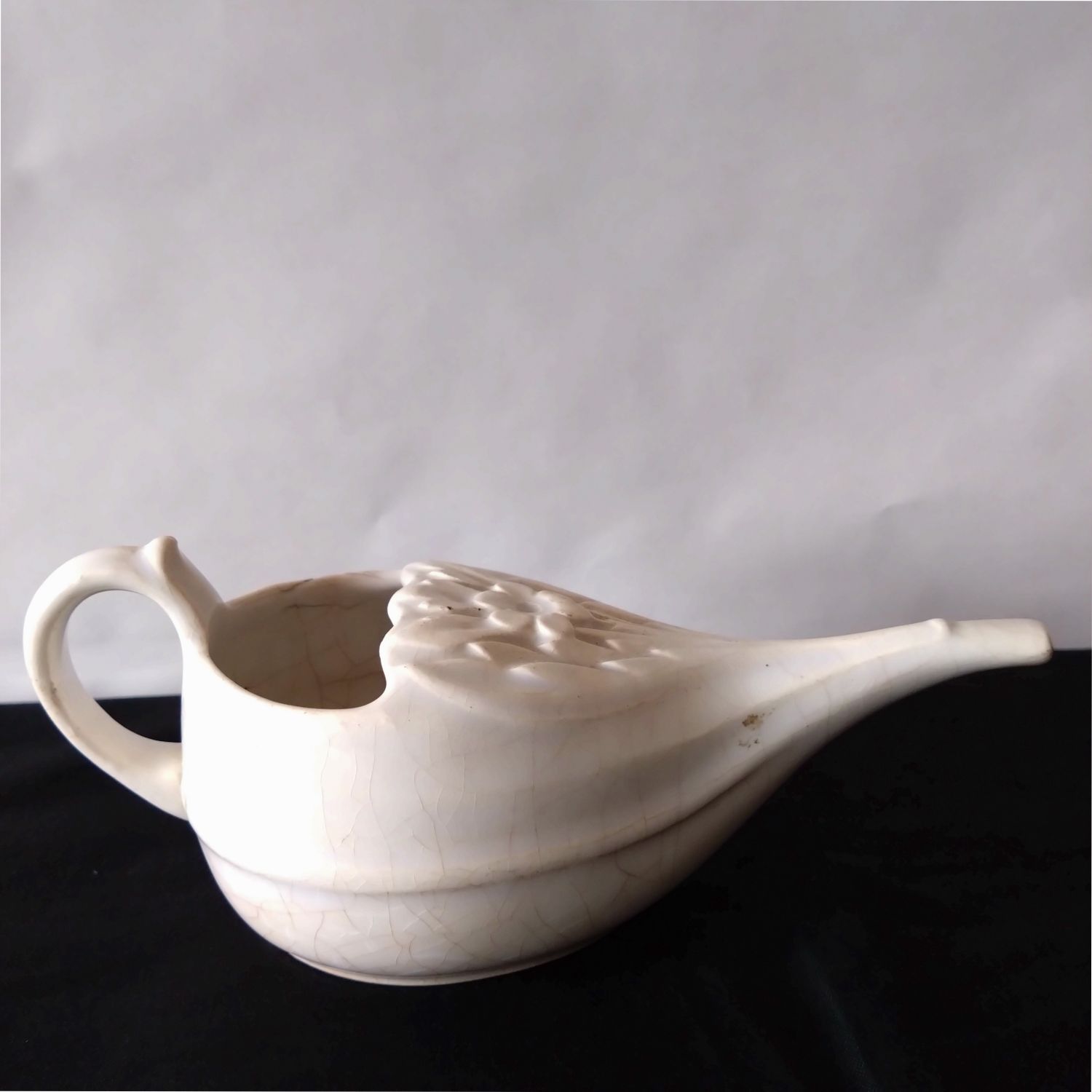 おまとめ専用 サルグミンヌ 吸い口 と ボルドー窯 フランス サルグミンヌ 吸い飲み器 刻印あり 16.5cm 古道具坂田