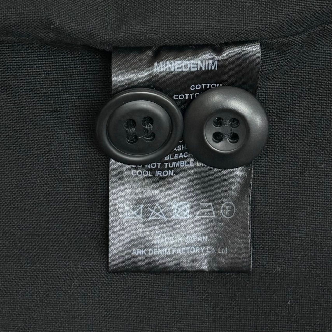 22aw MINEDENIM OLDPARK ライダース モッズコート 定価96800円 OLD PARK × MINEDENIM 22AW Denim Riders Mods デニム