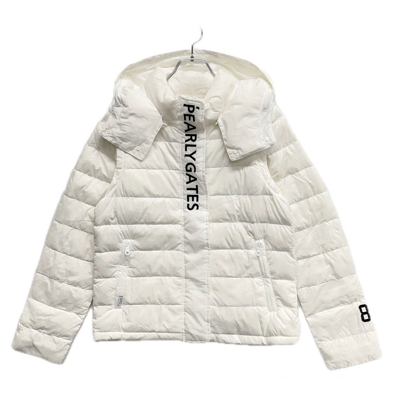 PEARLY GATES ホワイト ダウンジャケット PEARLY GATES ホワイトダウン