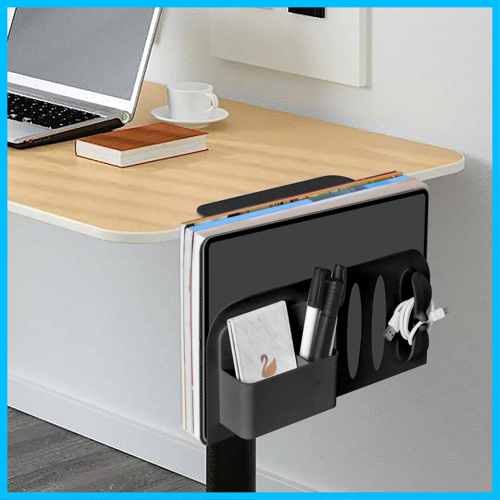 MacStudio対応 デスク下吊下げPCラック デパソコンスタンド クランプ式