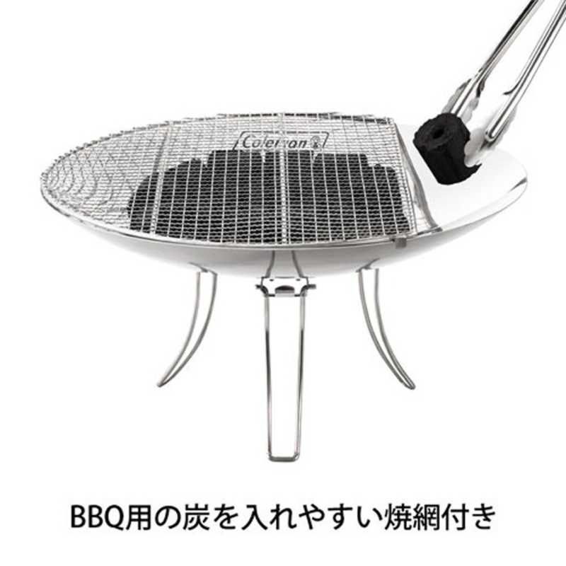 未開梱 コールマン 焚火台 ファイアーディスク シルバー 2000031235 OLIVEOS_COM_TR