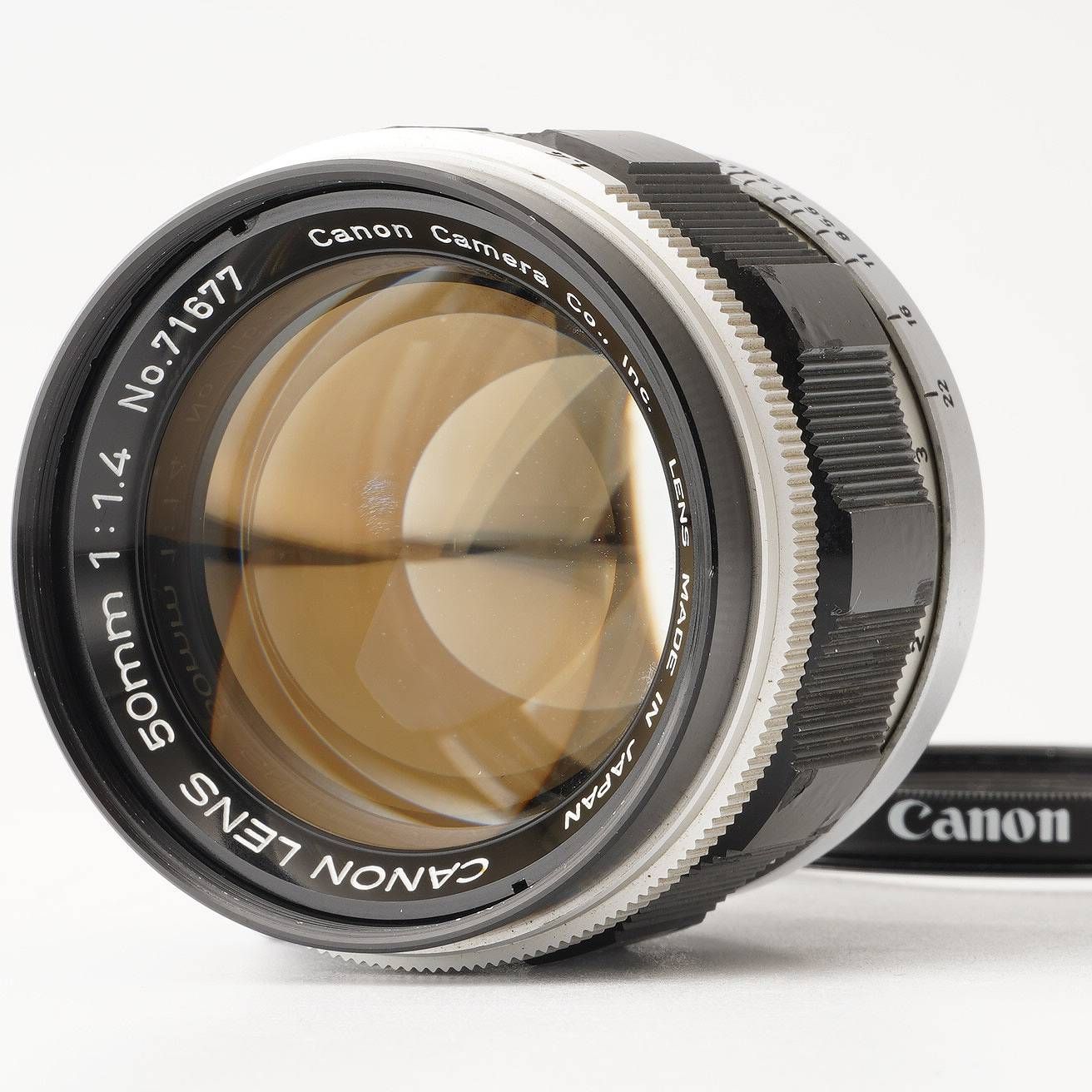 Amazon | Canon 50mm 1:1.4 f1.4 ライカ Lマウント | カメラ用