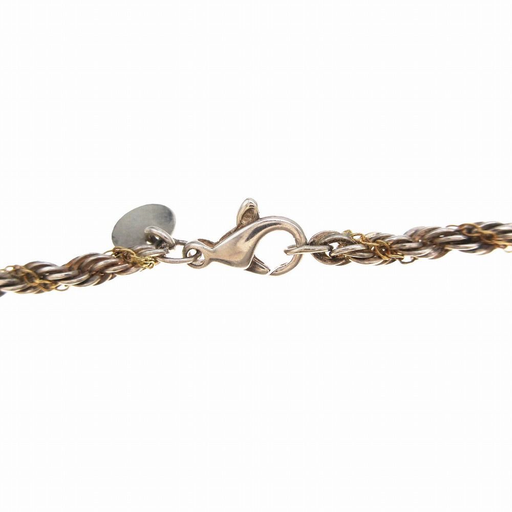 TIFFANY&Co ティファニー ツイスト チェーン コンビ ネックレス
