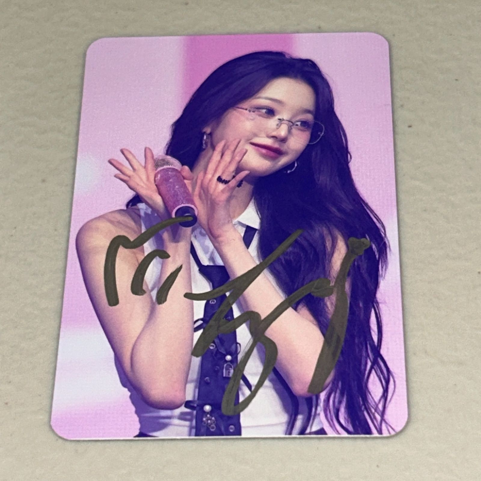 ウォニョン直筆サイン特典 ウォニョン直筆サイン「WORLD TOUR in CINEMA」購入特典ランダム