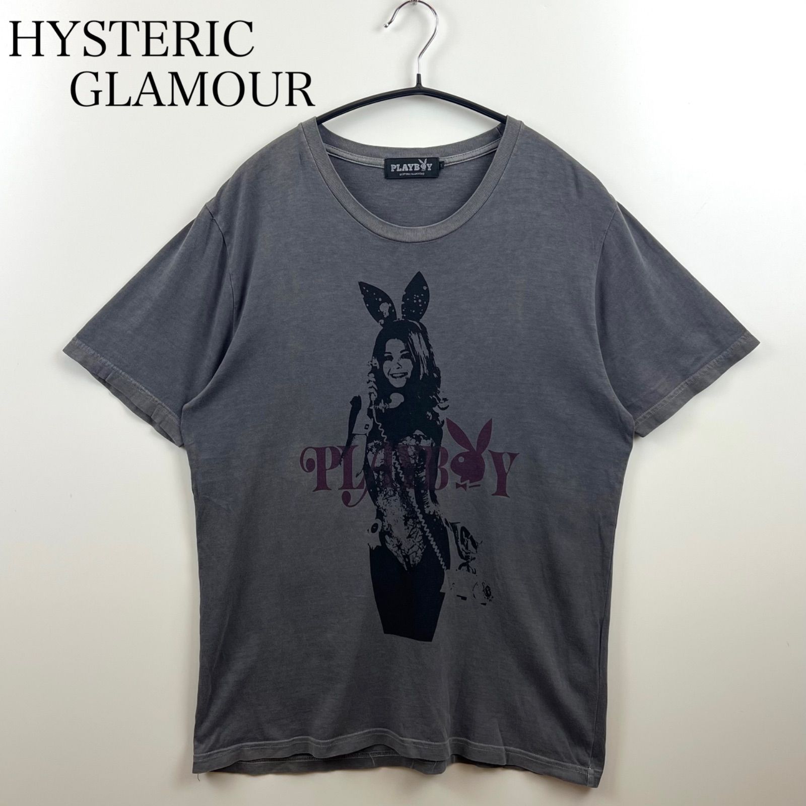 HYSTERIC GLAMOUR PLAYBOY bunny girl Tee M 1251CT04