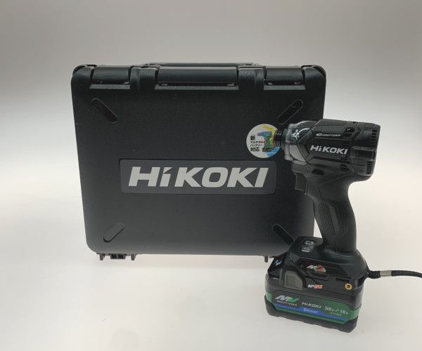 ●●HiKOKI ハイコーキ インパクトドライバ WH36DC ストロングブラック