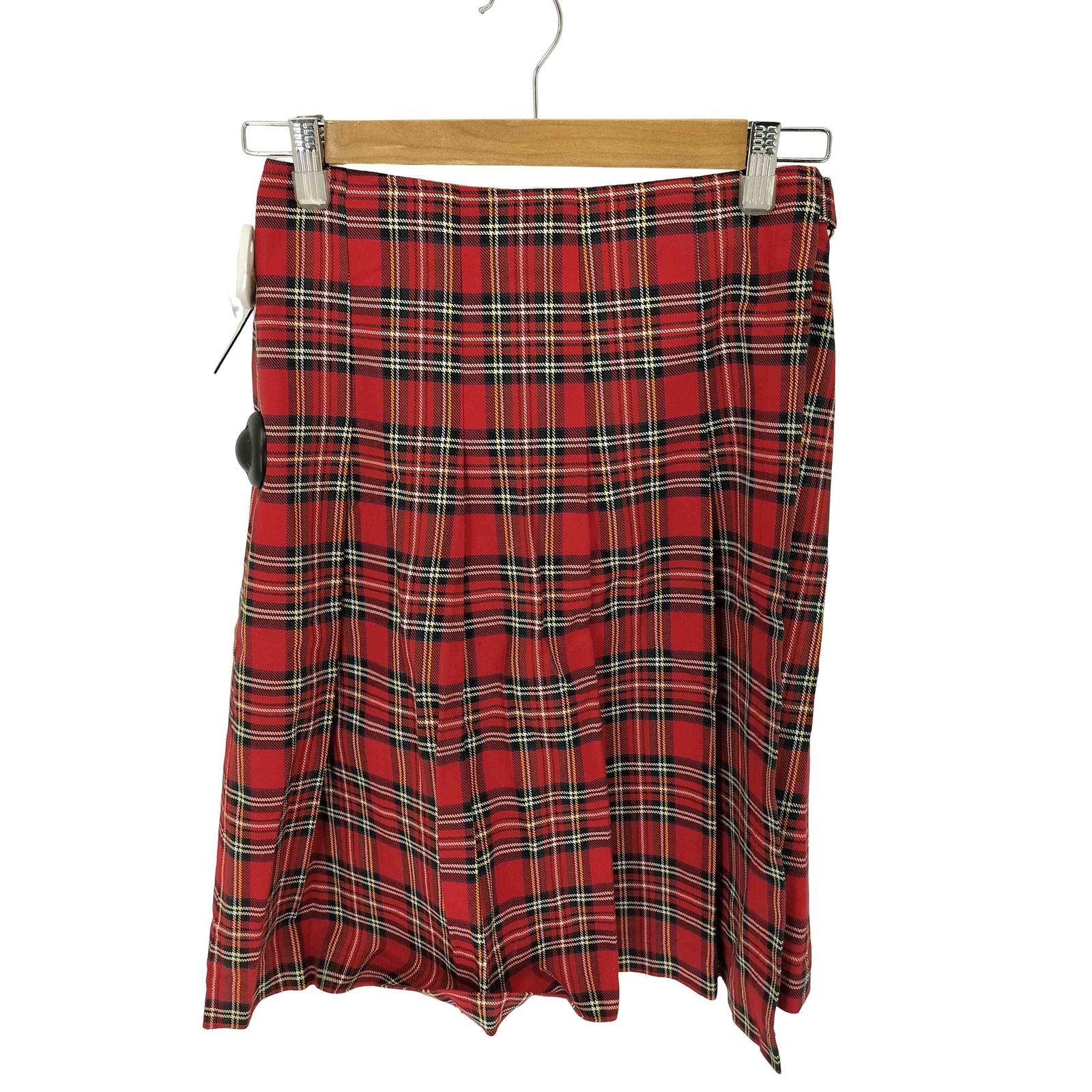 トリココムデギャルソン tricot COMME des GARCONS AD1990 90AW タータンチェック コットンラップスカート レディース JPN M