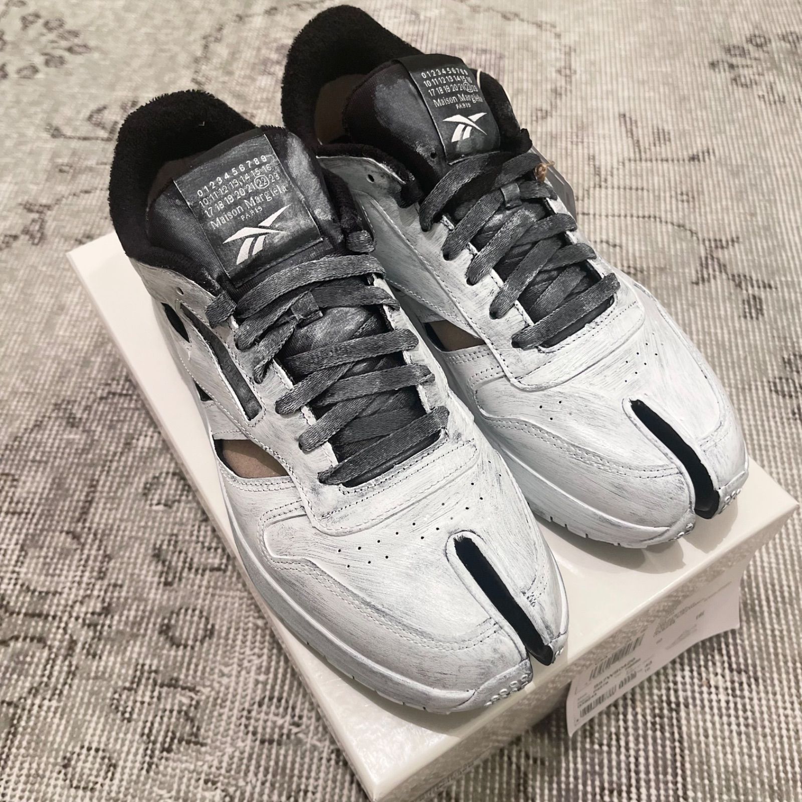 新品未使用】Maison Margiela× Reebok マルジェラ×リーボック ペイント 