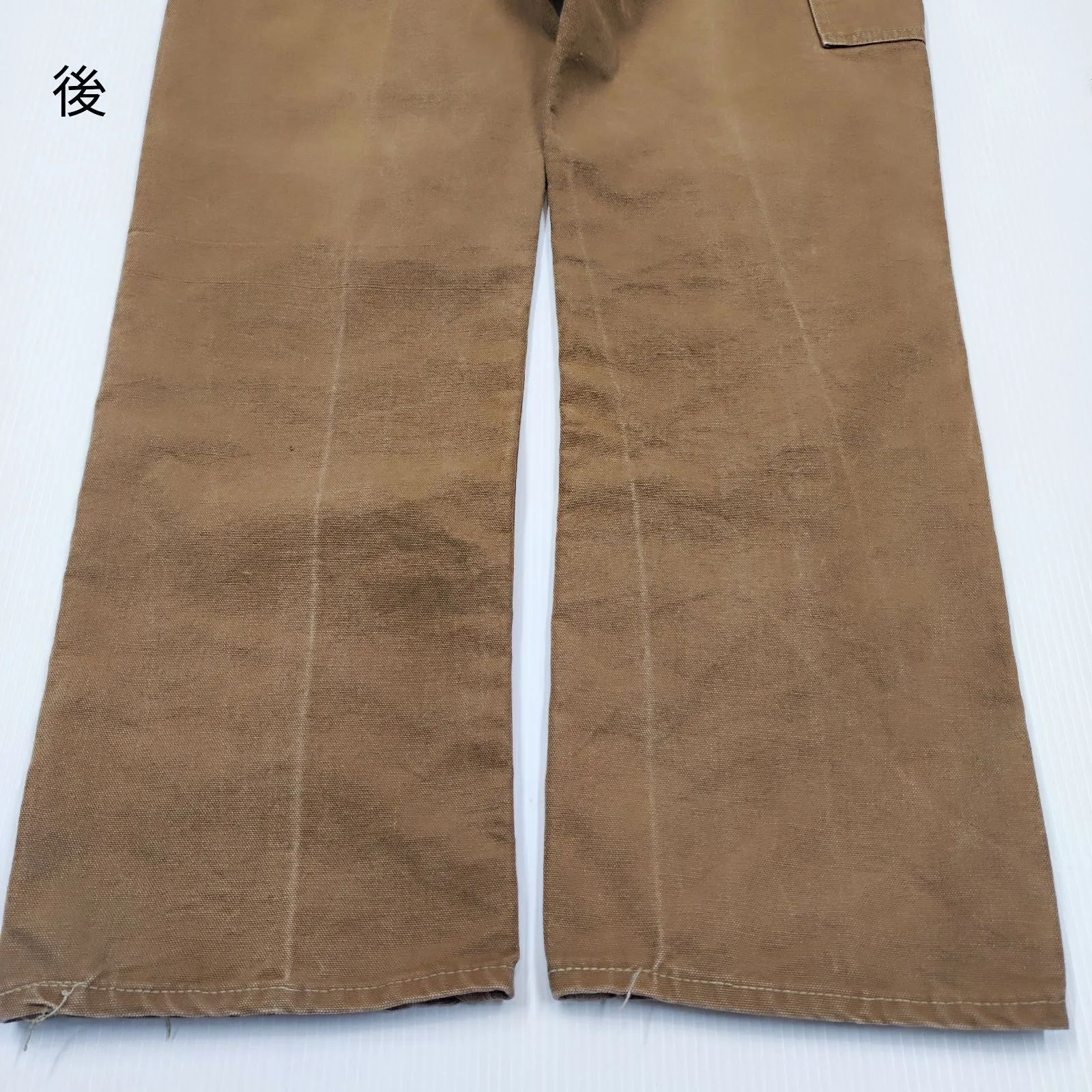 60s70s Carhartt ペインターパンツ ダックパンツ デカCボタン - メルカリ