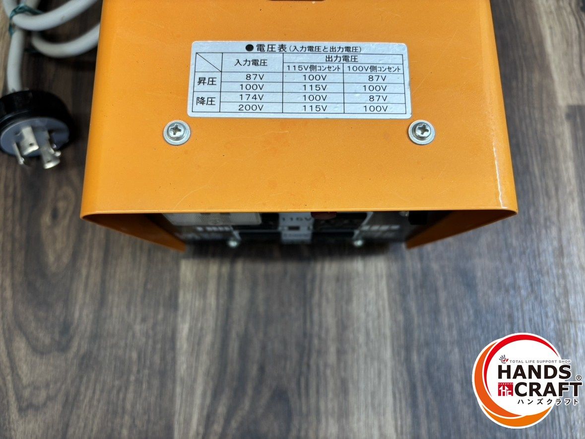 中古】スター電器 トランス STX-01【ハンズクラフト熊本けやき通り店