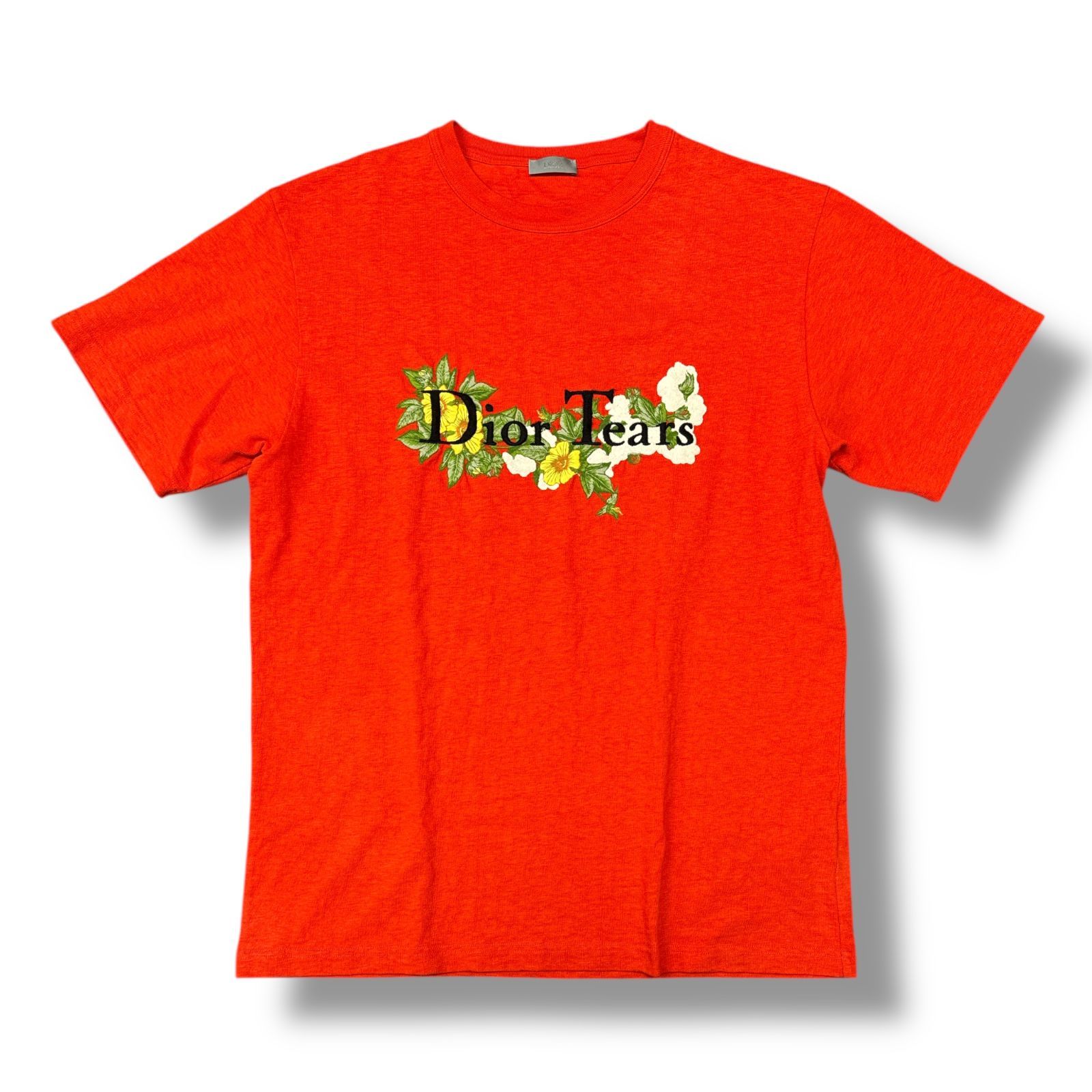 【★国内発送★】DIOR TEARS Tシャツ 国内正規 DIOR × Denim Tears 23SS 刺繍Tシャツ 半袖カットソー