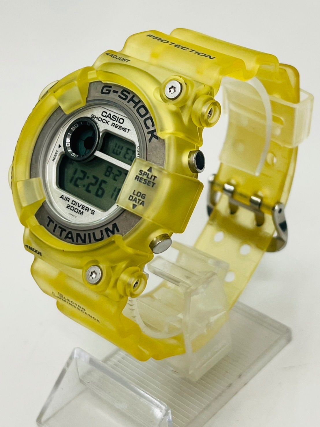 電池交換済】G-SHOCK Gショック FROGMAN フロッグマン 透け