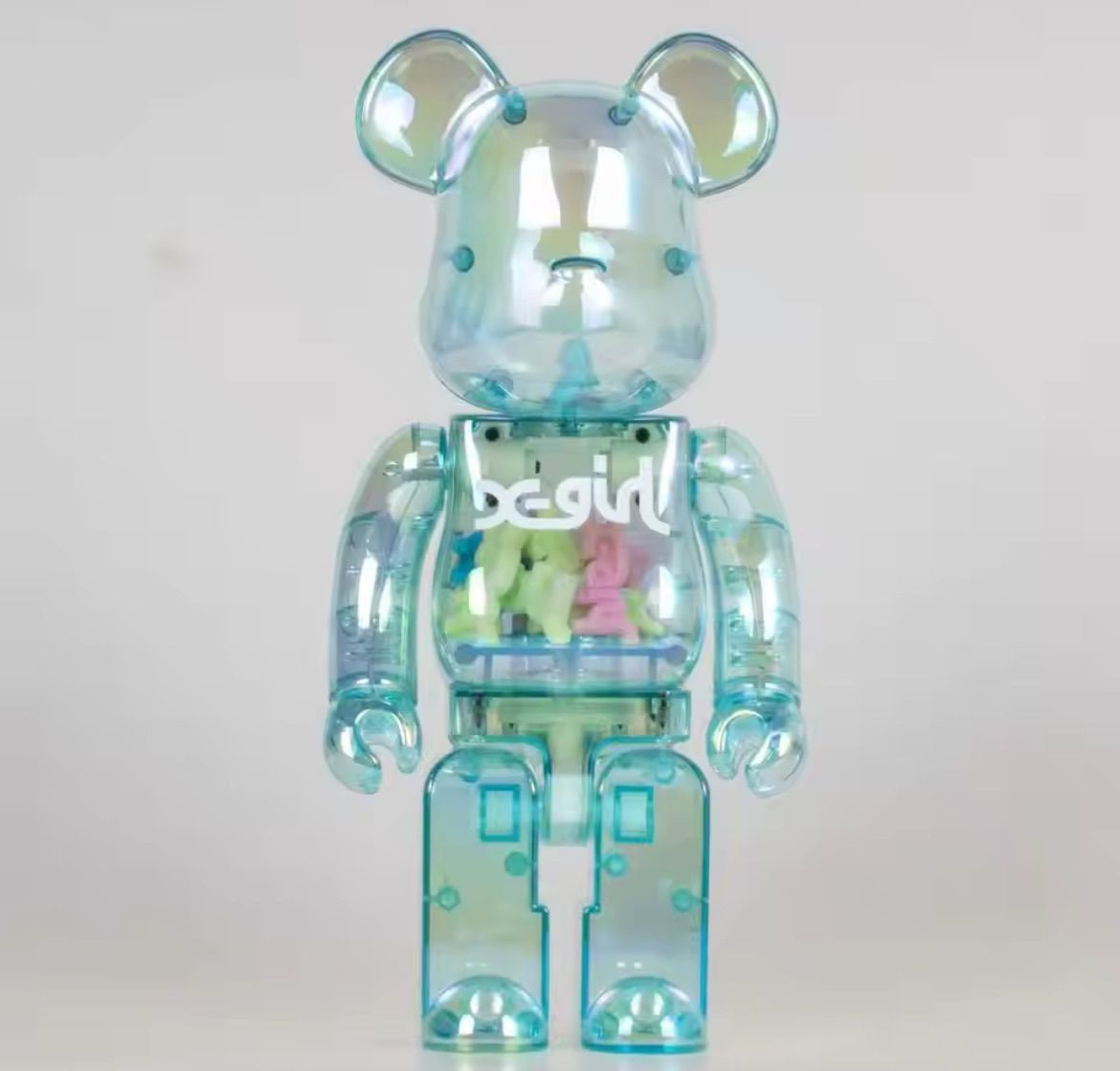 BE@RBRICK - X-girl×ベアブリック　【400%】 X-girl(エックスガール )」×「BE@RBRICK(ベアブリック)」コラボ
