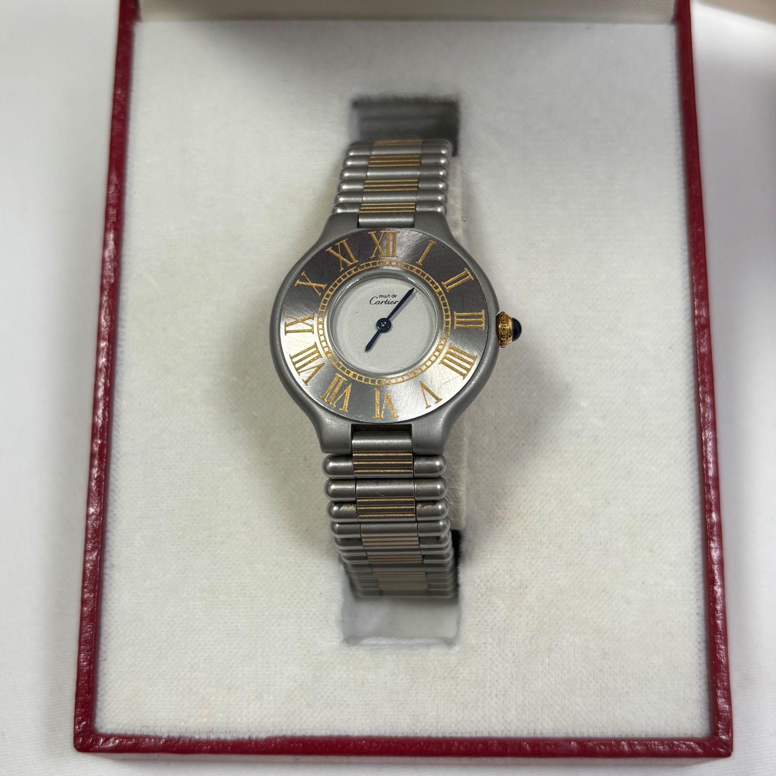 カルティエ　腕時計　マスト21 クォーツ　Ａ-674 Cartier カルティエ マスト21 マストヴァンティアン 女性用