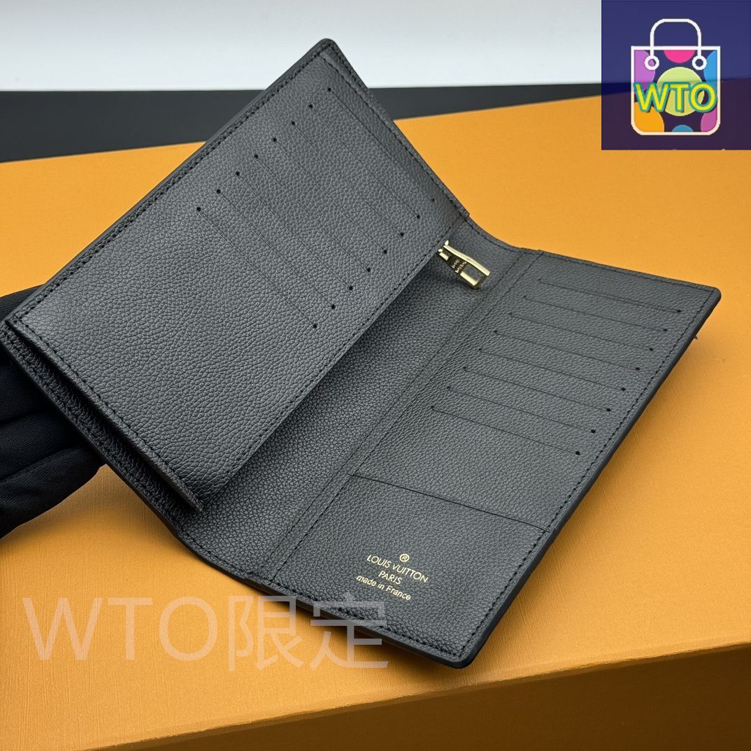 未使用 ルイ・ヴィトン エンボス加工 長財布 本日限定WTO】LV ルイヴィトン Louis Vuitton Brazza ウォレット