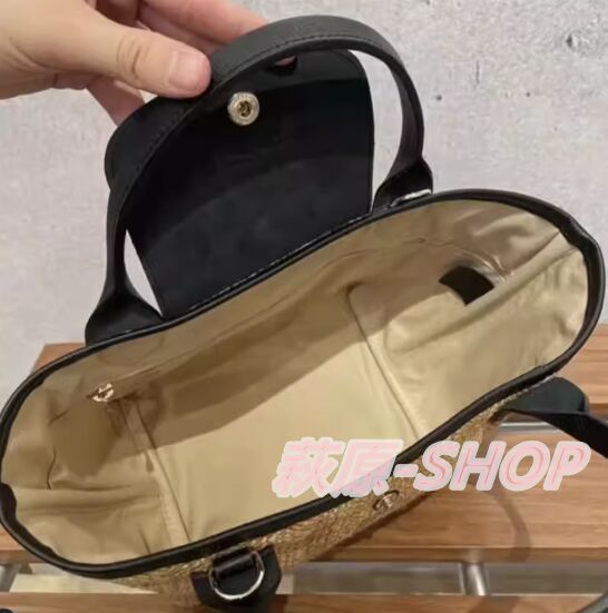 ☆新品未使用☆longchamp ロンシャン プリアージュ ストローバッグ かごバッグ Sサイズ - メルカリ