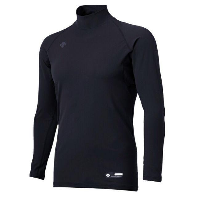 DESCENTE デサント ジュニアハイネック長袖アンダーシャツ Dネイビー 150サイズ JSTD-770B DNVY | スポーツ スポーツ用品 野球 ベースボール ベースボールウェア トレーニングウェア ジュニア ハイ