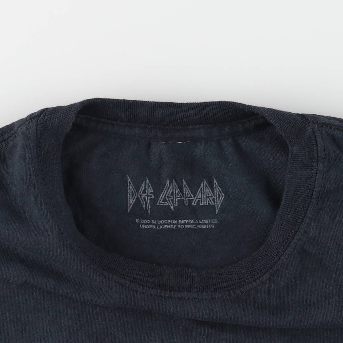 DEF LEPPARD スウェット バンド 薄手 タイダイ柄 古着 Sサイズ