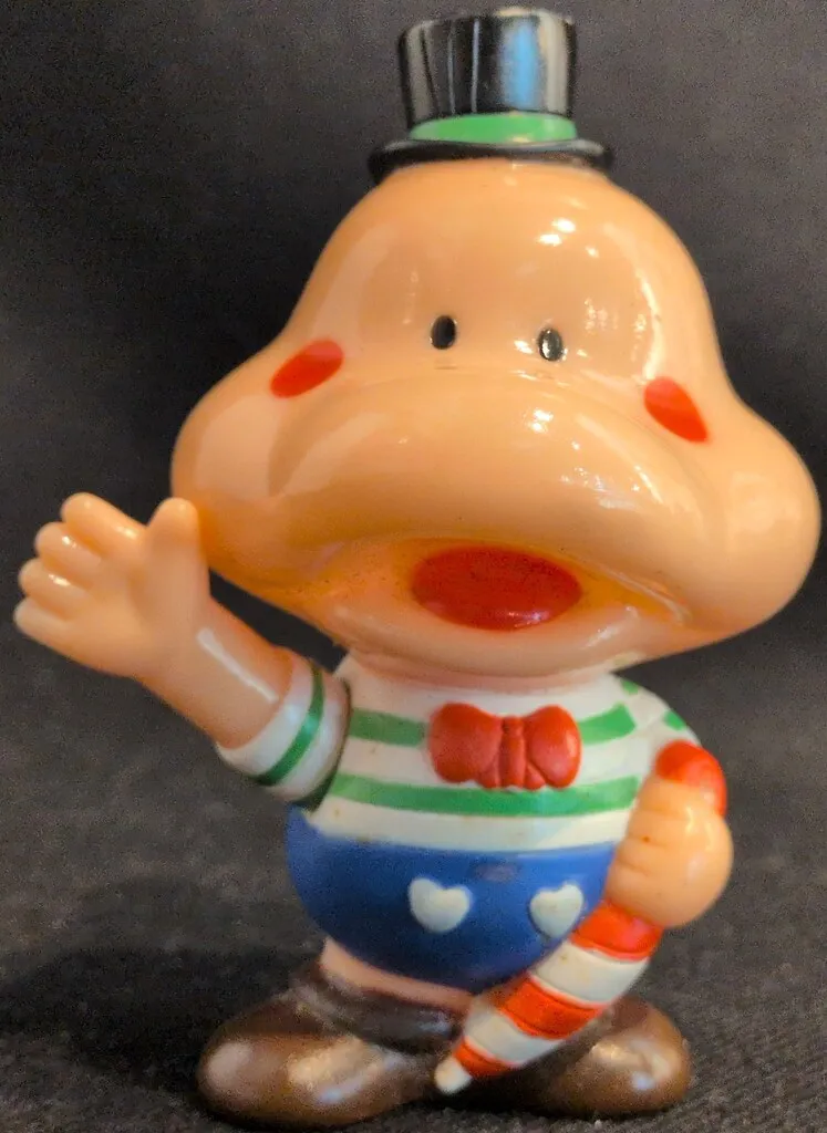 パラソルヘンべえ ソフビセット　約9cm 藤子不二雄　1989 パラソルヘンべえ ソフビ3体セット